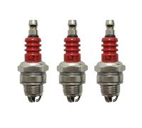 UYTGFO Adatto for decespugliatore L7T, motosega, tagliabordi, 2500, 3800, 4500, 5200, elettrodi, accessori, 3 pezzi/lotto, candela a tre poli