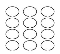 UYTGFO Adatto for decespugliatore Stihl FS150 FS151 FS220 FS350 for Husqvarna 36 41 136 136LE 137 137E 12 pezzi/lotto 38 mm x 1,5 mm anello pistone