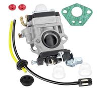 UYTGFO Adatto for decespugliatori Efficienza del motore Carburatore da 15 mm Cura del prato Attrezzature for esterni Materiale in lega Valvole di ritegno Kit tubo carburante