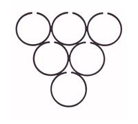 UYTGFO Adatto for generatore a benzina TIGER YAMAHA ET650 ET950 TG950 600W 850W Ricambio 6 pezzi in lega 45mm 1E45 STD anello pistone