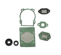 UYTGFO Adatto for Husqvarna 143R for ZENOAH G3K G35L G45L G4K 3410 4310 decespugliatore cilindro marmitta guarnizione set completo guarnizioni paraolio(2 X Gasket Seal Sets)