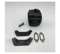 UYTGFO Adatto for Husqvarna 385 385XP 390 390XP 372XP 372 371 365 365XP 362 Parti for motosega a gas con schermo parascintille e marmitta di scarico