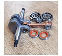 UYTGFO Adatto for Husqvarna 51 Rebuild Set include albero motore, cilindro, pompa dell'olio, cuscinetti e paraoli sostituiti(Crankshaft set)