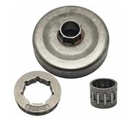 UYTGFO Adatto for Husqvarna 55 51 50 154 254 Motosega Ricambi Attrezzi da giardino 325"-7T Frizione Tamburo Pignone Kit cuscinetto ad aghi