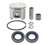 UYTGFO Adatto for Husqvarna 61 for Jonsered 630, guarnizione dell'olio del cuscinetto ad aghi, ricambio for motosega, kit di anelli elastici for perno pistone da 48 mm