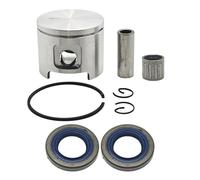 UYTGFO Adatto for Husqvarna 61 for Jonsered 630, guarnizione dell'olio del cuscinetto ad aghi, ricambio for motosega, kit di anelli elastici for perno pistone da 48 mm