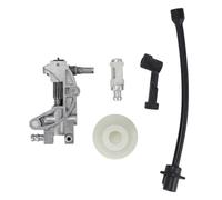 UYTGFO Adatto for motosega 4500 5200 5800 45CC 52CC 58CC Kit di ricambio for pompa dell'olio, filtro, tubo flessibile, ugello dell'olio e turbina.