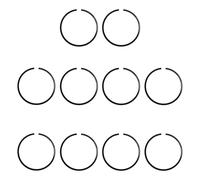 UYTGFO Adatto for motosega, decespugliatore, tosaerba a benzina, parti di utensili da giardino, kit di fasce elastiche da 10 pezzi, 35 mm x 1,2 mm