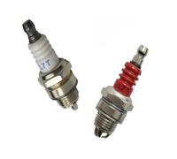 UYTGFO Adatto for motosega e decespugliatore Candele a 2 tempi BPMR7A Candela L7T Asta a tre lati Asta a un lato