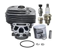 UYTGFO Adatto for motosega Husqvarna 562XP 560, parte 575355803 con valvola di decompressione, candela, kit cilindro da 46 mm
