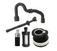UYTGFO Adatto for motosega Stihl 017 018 MS170 MS180 MS 170 180 Parti in gomma A-f-t-e-r-m-a-r-k-e Carburatore Collettore di aspirazione Kit tubo flessibile olio combustibile