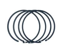 UYTGFO Adatto for motosega STIHL 017 MS 170 MS170 MS192 C MS 192 T MS 192 TC Sostituisce l'OEM for 1130 034 3003 4 pezzi/lotto 37 mm * 1,2 mm Anello pistone