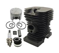 UYTGFO Adatto for motosega Stihl 018 MS180 Sostituisce 1130 020 1208 Kit di ricostruzione for anelli di fermo, pistone, cilindro da 38 mm