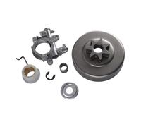 UYTGFO Adatto for motosega Stihl 029 039 MS290 MS310 MS390 MS311 MS391 3/8" 7T tamburo frizione pompa olio kit clip ingranaggio a vite senza fine