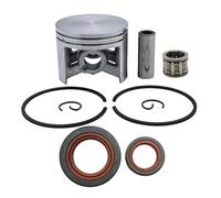 UYTGFO Adatto for motosega Stihl 044 MS440 1128 030 2015 W 12 mm perno del polso cuscinetto ad aghi anello 50 mm kit paraolio pistone