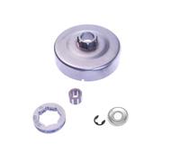 UYTGFO Adatto for motosega Stihl 064 066 MS640 MS650 MS660 MS661 Kit pignone tamburo frizione 7T da 3/8" 1122 007 1000