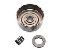 UYTGFO Adatto for motosega Stihl 070 070AV 090 090AV 090G 1106 640 2025 9512 933 4050 tamburo frizione + gabbia a rulli pignone