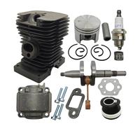 UYTGFO Adatto for motosega Stihl MS 180 170 MS180 MS170 017 018. Ricambio for motore da 38 mm, cilindro, pistone, albero motore.