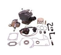 UYTGFO Adatto for motosega Stihl MS660 066 MS 660 54 mm 56 mm Cilindro di grande diametro Pistone Albero motore Bobina di accensione Guarnizione Filtro Olio Kit(56mm Big Bore)