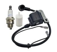 UYTGFO Adatto for motoseghe Husqvarna 272XP 50 51 55 254 257 261 262 XP 266 268 503 901401 503620203 Kit candela bobina di accensione