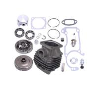 UYTGFO Adatto for motoseghe Stihl 026 026PRO MS260 MS260C 1121 020 1217 44,7 mm cilindro pistone tamburo frizione pignone guarnizione kit