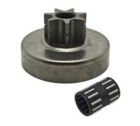 UYTGFO Adatto for motoseghe Stihl 028 028AV Super, campana di trasmissione di ricambio 1118 640 2001, kit cuscinetto ad aghi for tamburo frizione, pignone sperone, 325"-7T