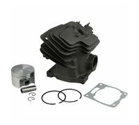 UYTGFO Adatto for motoseghe Stihl 72,2 cc, anelli pistone, clip perno, gruppo 52 mm, kit cilindro MS382 originale/di qualità 1119-020-1208(IT QUALITY CYL KIT)
