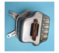 UYTGFO Adatto for OLEO-MAC GS651 for EFCO MT6500 MT6510 63CC MOTOSEGA DEFLETTORE COMPLETO A VITE EMAK 50250158R 50250075AR GS650 MARMITTA 20250206(EURO 1 50250158R)