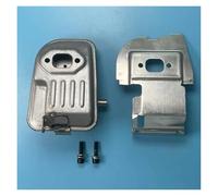 UYTGFO Adatto for OLEO-MAC OM43 for EFCO EF3600 PRE 2015 DECESPUGLIATORE SCARICO SILENZIATORE OM36 MARMITTA COMPLETA 61200061R STILE PRECEDENTE