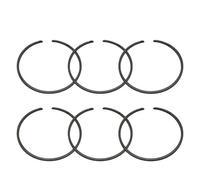 UYTGFO Adatto for Partner 350 351 352 370 371 390 401 420 Motoseghe Accessori da giardino 6 pezzi/lotto 41 mm x 1,5 mm Anello pistone