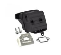 UYTGFO Adatto for silenziatore MS361 341, piastra di isolamento termico del tubo di scarico, silenziatore, camino, accessori for motosega 11351400650.