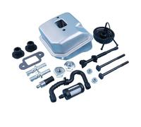 UYTGFO Adatto for Stihl 018 MS180 017 MS170 MS 180 170 MS180C MS170C Kit for barra for motosega, dado for prigioniero, filtro olio carburante, marmitta, silenziatore di scarico