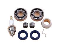 UYTGFO Adatto for Stihl 021 023 025 MS210 MS230 MS250# 6202 Motosega Manovella Albero motore Cuscinetto a sfere Paraolio Set ingranaggio a vite senza fine