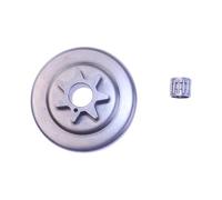 UYTGFO Adatto for Stihl 030 031 032 041 9516 933 3000 Pignone tamburo frizione 1113 640 2000