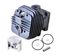UYTGFO Adatto for STIHL 066 MS660 MS 660 Motosega Motore Motore Parti di ricostruzione Attrezzi da giardino 54 mm Big Bore 56 mm Cilindro Pistone Kit anello perno(54mm)