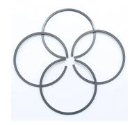 UYTGFO Adatto for STIHL FS250 FS280 FS290 KUBOTA D400 for HUSQVARNA 141 140 36R 41 40 for DOLMAR 109 for Ryobi DECESPUGLIATORE MOTOSEGA SOFFIATORE ANELLO PISTONE(4 PCS)