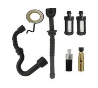 UYTGFO Adatto for STIHL MS 180 170 MS180 MS170 017 018 Parti for motosega Attrezzi da giardino Pompa dell'olio Ingranaggio a vite senza fine Tubo flessibile dell'olio Kit filtro