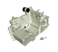 UYTGFO Adatto for STIHL MS170 MS180 MS 170 180 017 018 Motore for motosega a gas da giardino Parti di ricambio del motore 11300210801 Gruppo alloggiamento carter