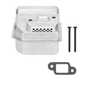 UYTGFO Adatto for Stihl MS180 018 017 MS170 MS180C MS170C MS 170 180 Motosega a gas Silenziatore Parti di ricambio Marmitta Guarnizione bullone di scarico