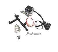 UYTGFO Adatto for Stihl MS180 MS170 MS 180 170 017 018 Motosega a gas Parti Attrezzi Carburatore Volano Bobina di accensione Cavo magnetico Kit candela(Type 2)