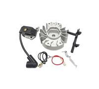 UYTGFO Adatto for Stihl MS180 MS170 MS 180 170 017 018 Motosega a gas Parti Attrezzi Carburatore Volano Bobina di accensione Cavo magnetico Kit candela(Type 3)