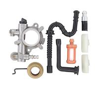 UYTGFO Adatto for Stihl MS360 036 Pro 034 AV Accessori for macchine da taglio ad olio Pompa a vite senza fine Tubo del carburante Tubo dell'olio