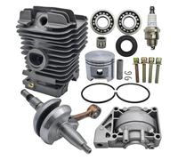 UYTGFO Adatto for Stihl MS390 MS290 MS310 029 039 Kit cilindro pistone albero motore con candela di ricambio for motosega