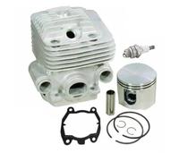 UYTGFO Adatto for STIHL TS800 SEGA for CEMENTO ARMATO PISTONE ANELLO PERNO CLIP BASE GUARNIZIONE REVISIONE ASSEMBLAGGIO 42240292302 TS700 KIT CILINDRO 42240201205 56 MM