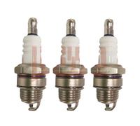 UYTGFO Fit For 43cc/47cc/49cc Mini Moto Quad Lawnmower Two Stroke Chainsaw Sparkplug 1/2/3/4PCS COPPER CORE Spark Plug Candle Replace BM6(3PCS)