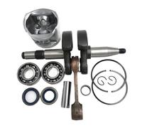 UYTGFO Kit di guarnizioni per motore per motoseghe a benzina H-U-S-Q-V-A-R-N-A 362 365 371 372 XP, 48 mm 50 mm Big Bore albero motore Pistone cuscinetto olio kit (50 mm 372 set)