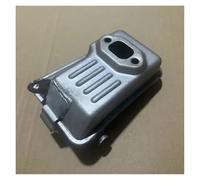 UYTGFO Misura for OLEO-MAC BC350 BC380 EMAK 436 SPARTA 36 37 370 381 EFCO EF3500 EF3600 EF3700 EF3800 Rasaerba Tubo Di Scarico TAN OM36 Silenziatore