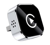 UYTKTN Adattatore Carplay Wireless per Citroen C4 Cactus 2017-2025, Converti Carplay Cablato in Senza Fili, Connessione Veloce e Stabile Plug & Play Dongle Carplay Wireless,A