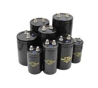UYUUBNK 1 condensatore elettrolitico 400 V 450 V 1000 UF 1500 UF 2200 UF 3300 UF 4700 UF 5600 UF 6800 UF 10000 UF piedini a vite 105 c (450 v3300 uf 63,5 x 130)