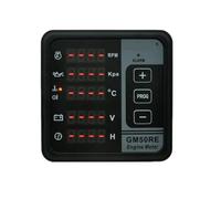 UYUUBNK 1 pz GM50RE Pannello Strumenti di Controllo della Pressione dell'olio Motore, della velocità e della Temperatura dell'Acqua con Display Digitale Multifunzione(GM50RE)